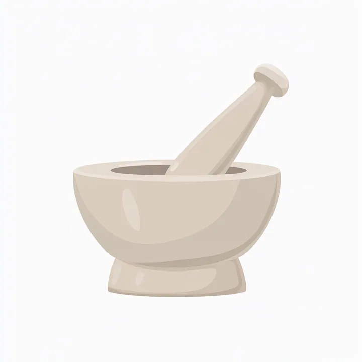 Mortar and pestle