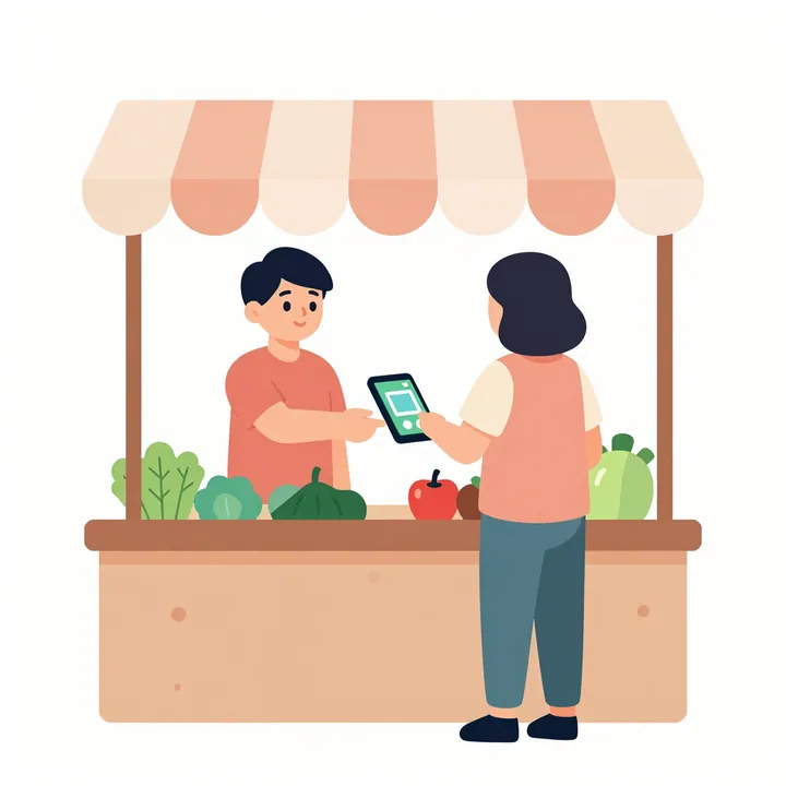 Cashless transaction