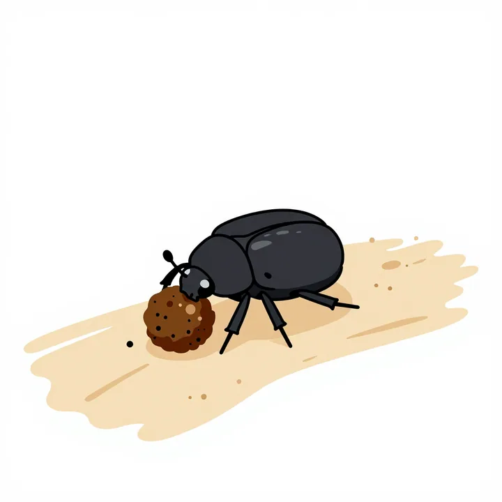 Dung beetle
