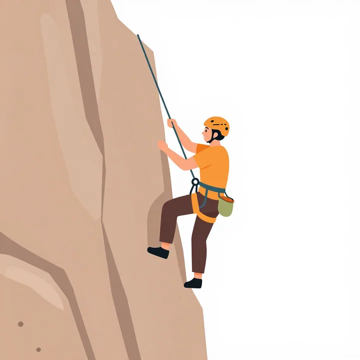 Rock climbing