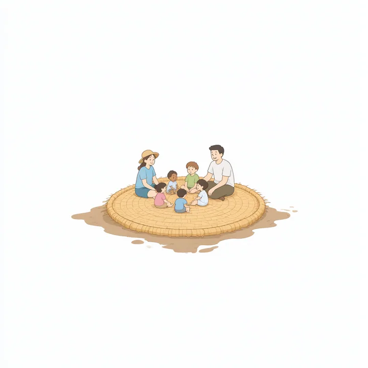 Straw mat