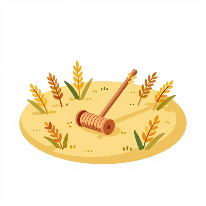 Threshing floor